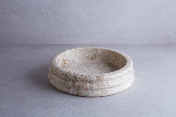 Marble Ribbed Catchall(大理石罗纹缸）